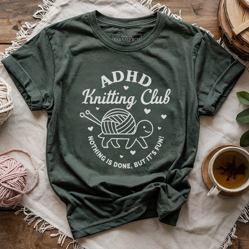 ADHDKnittingClubT shirt forest