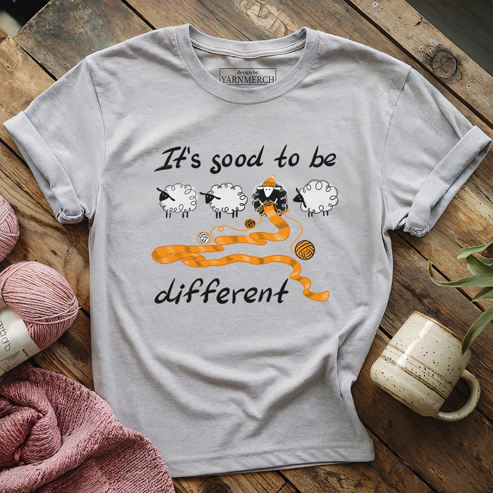 BeKnittingSheepT shirt athleticheather