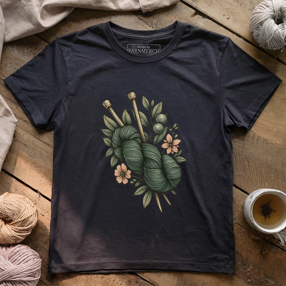 BotanicalYarnT shirt darkgreyheather