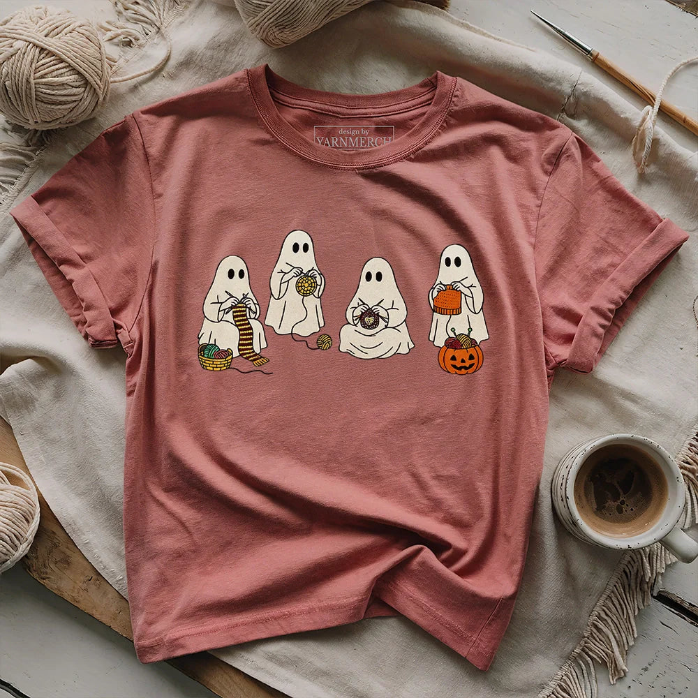 GhostStitchersSocietyT shirt heathermauve