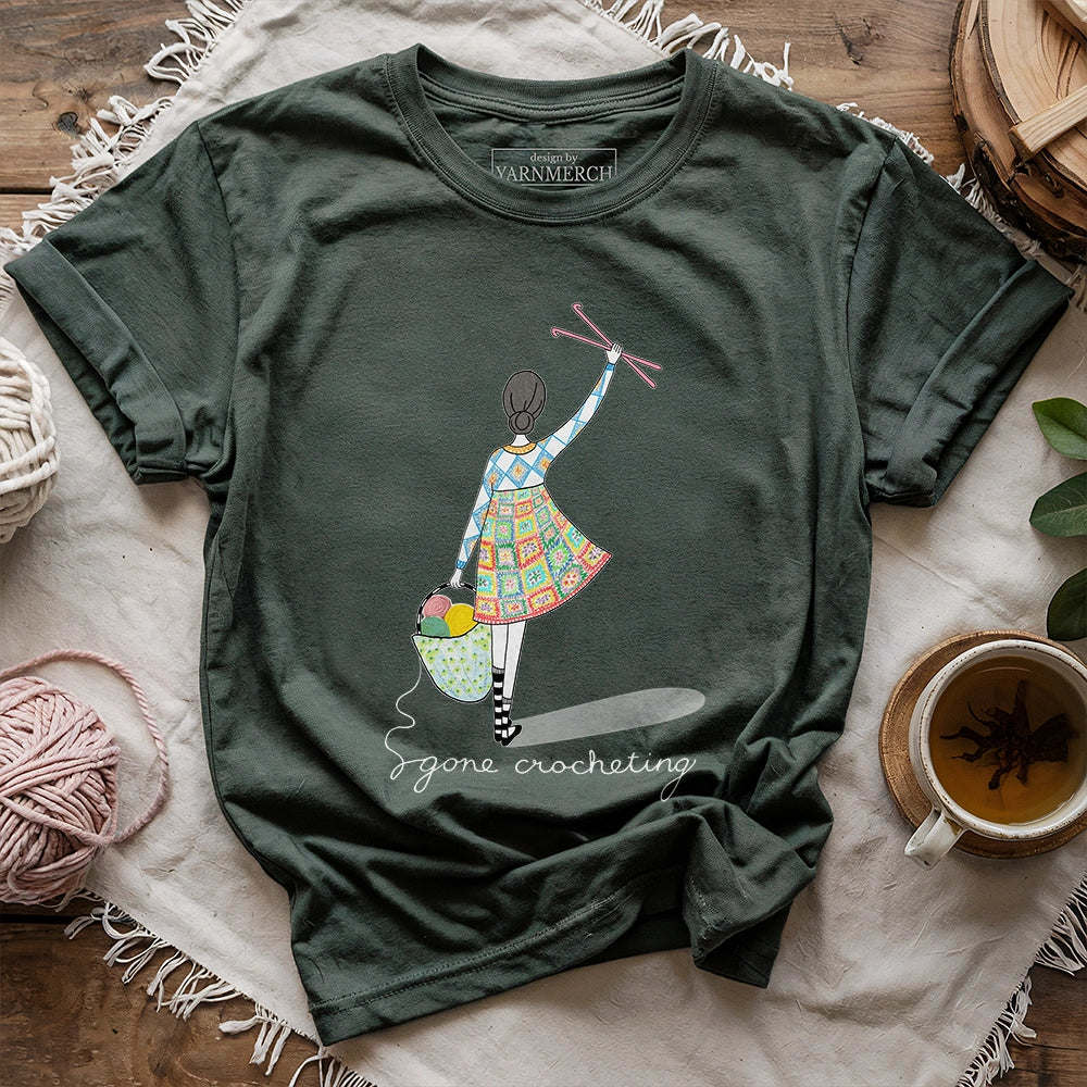 GoneCrochetingT shirt forest