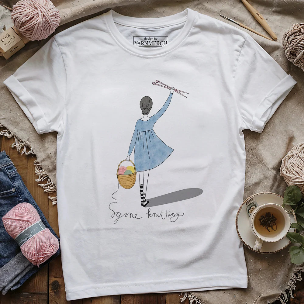 GoneKnittingT shirt white_9250e0e5 32cf 4e94 9ed7 4a50069690da