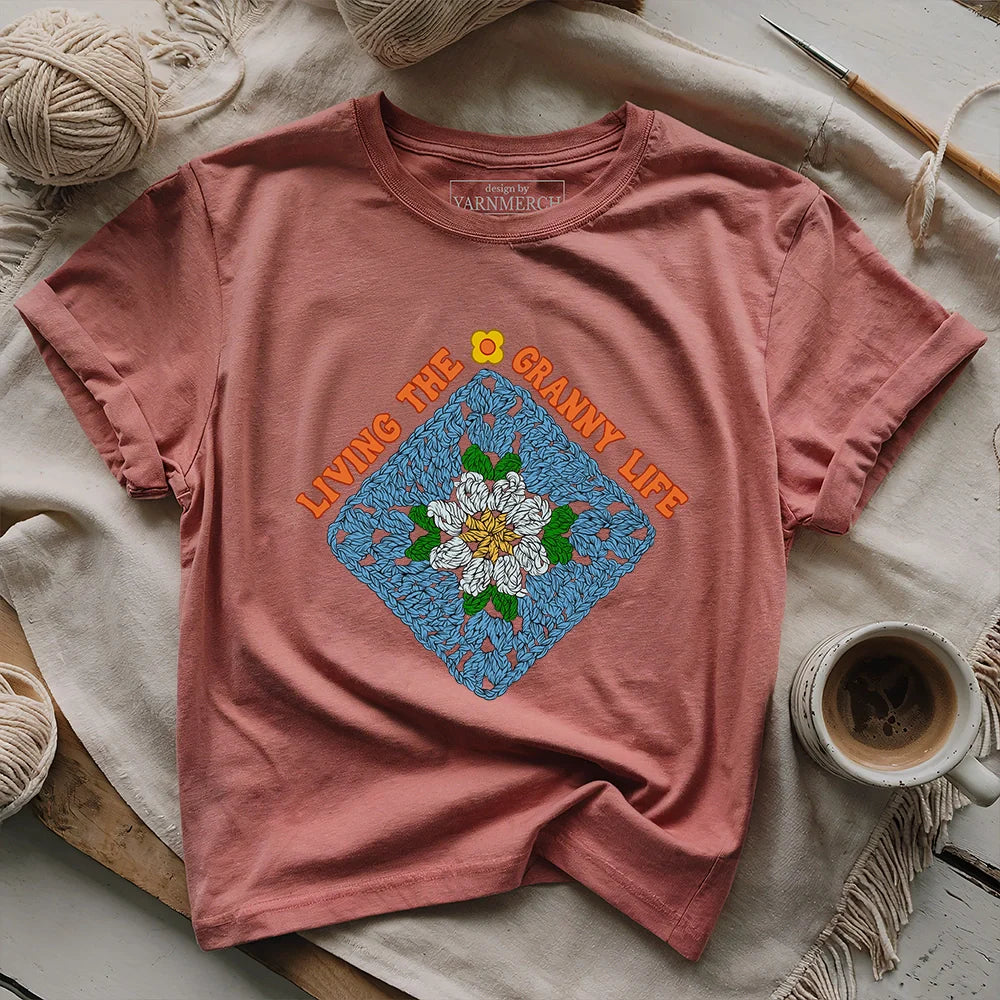 GrannyLifeT shirt heathermauve