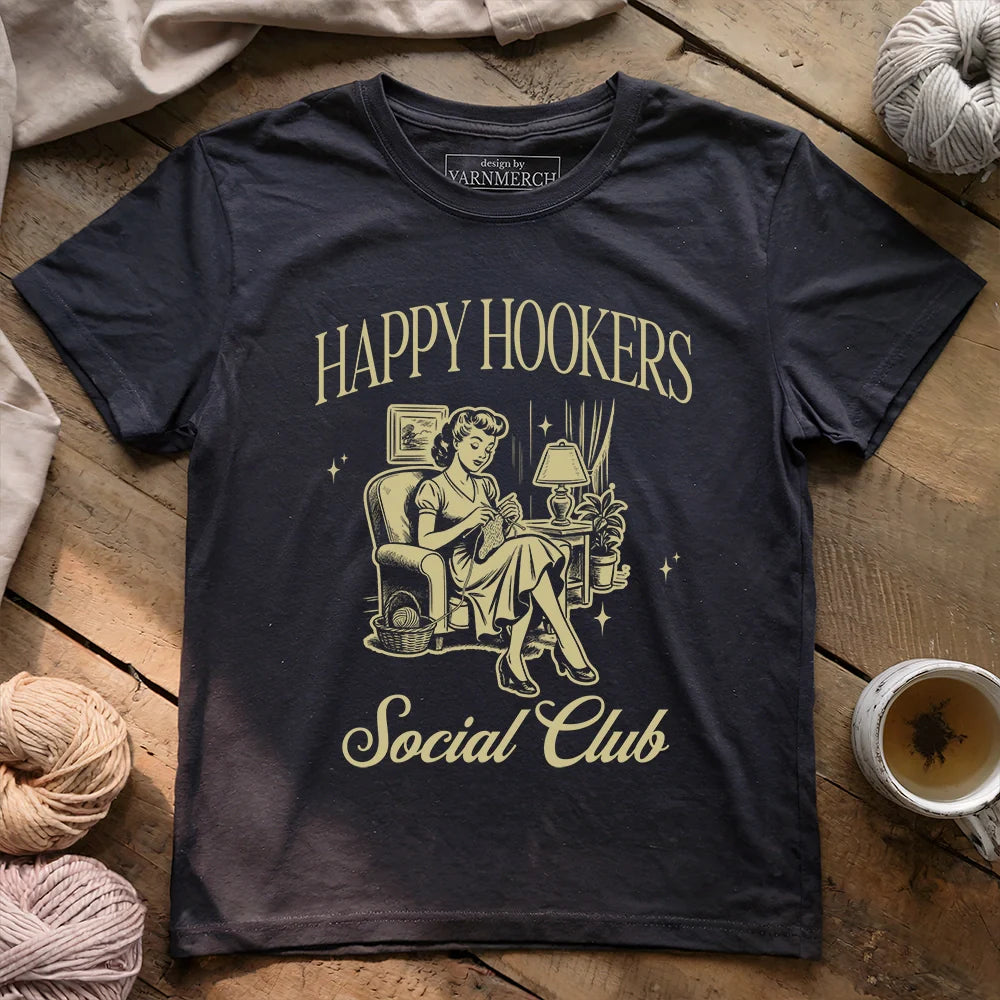 Happy_Hooker_Club_T shirt_ _dark_grey_heather