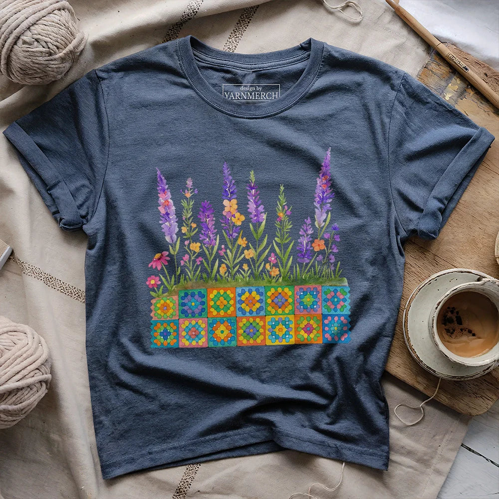 HookedMeadowT shirt heathernavy