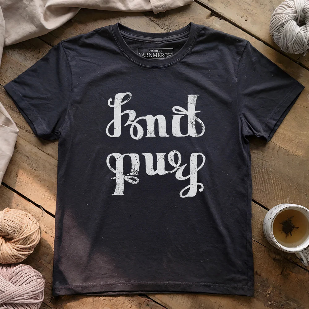 KnitPurlT shirt darkgreyheather