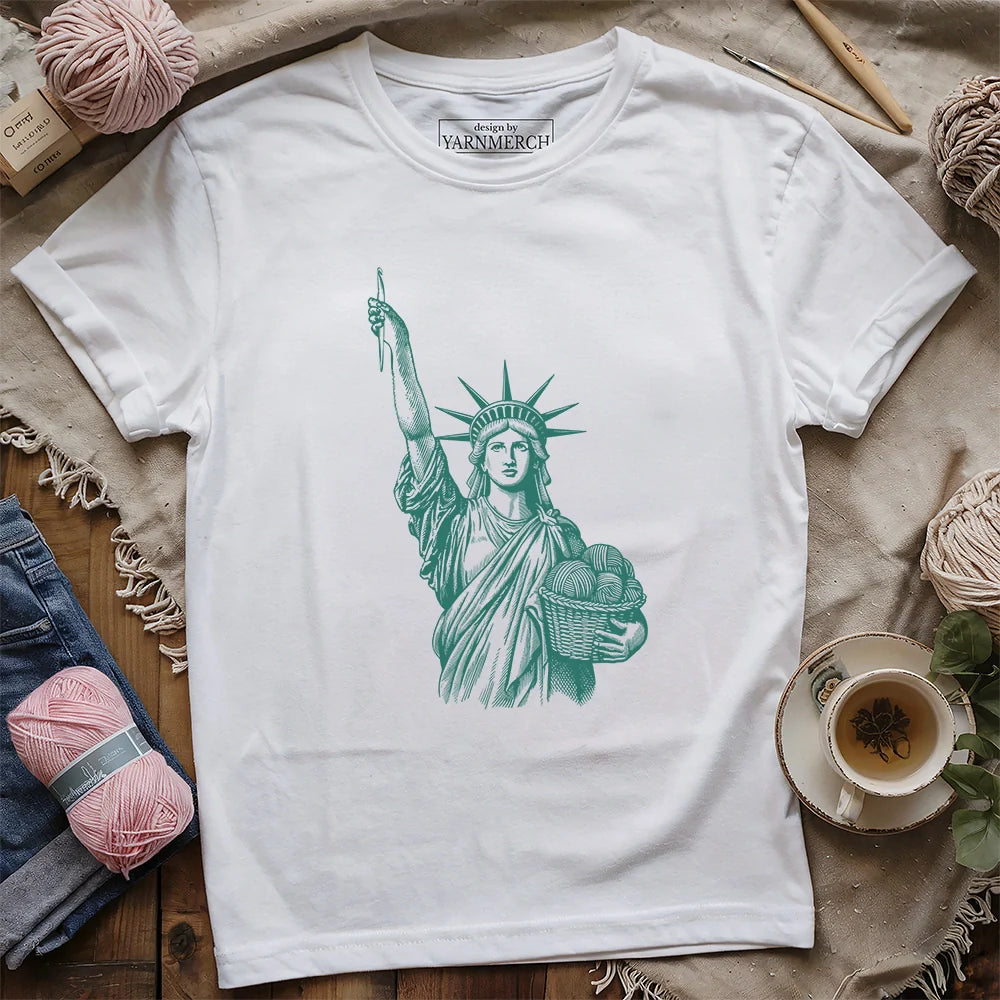 LibertyofCrochetingT shirt white