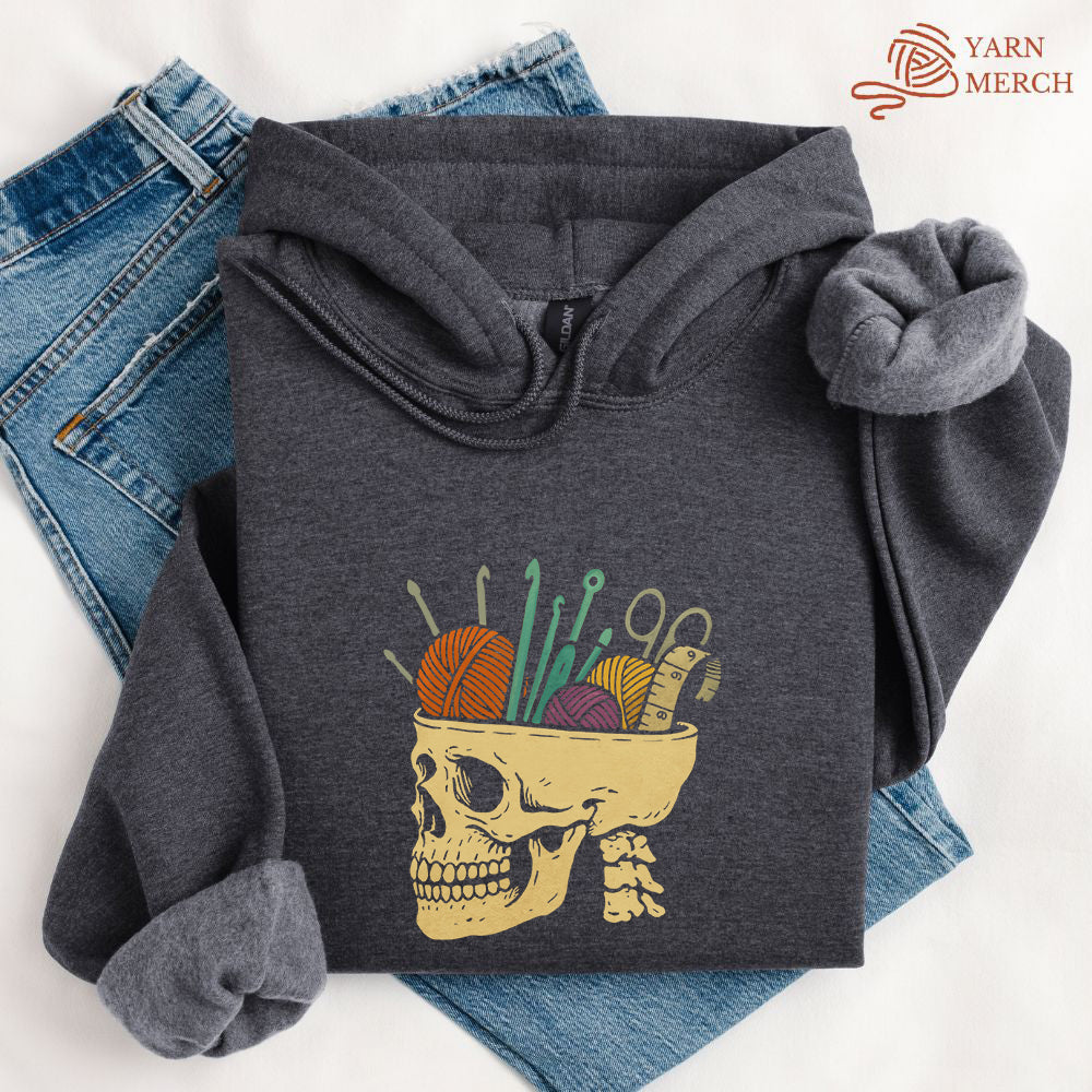 MurderYarnHoodie darkheather