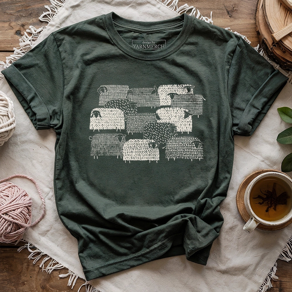 SheepHappensT shirt forest