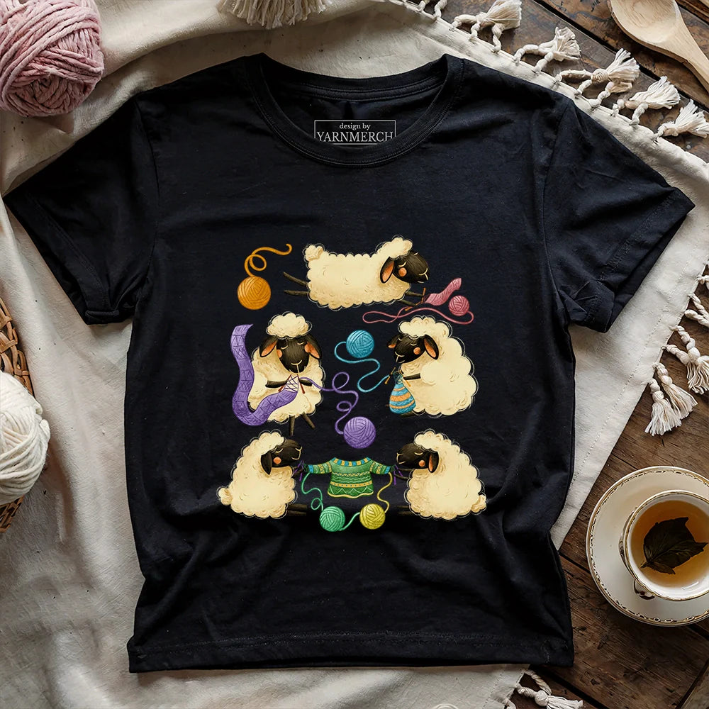 SheepKnitterT shirt black