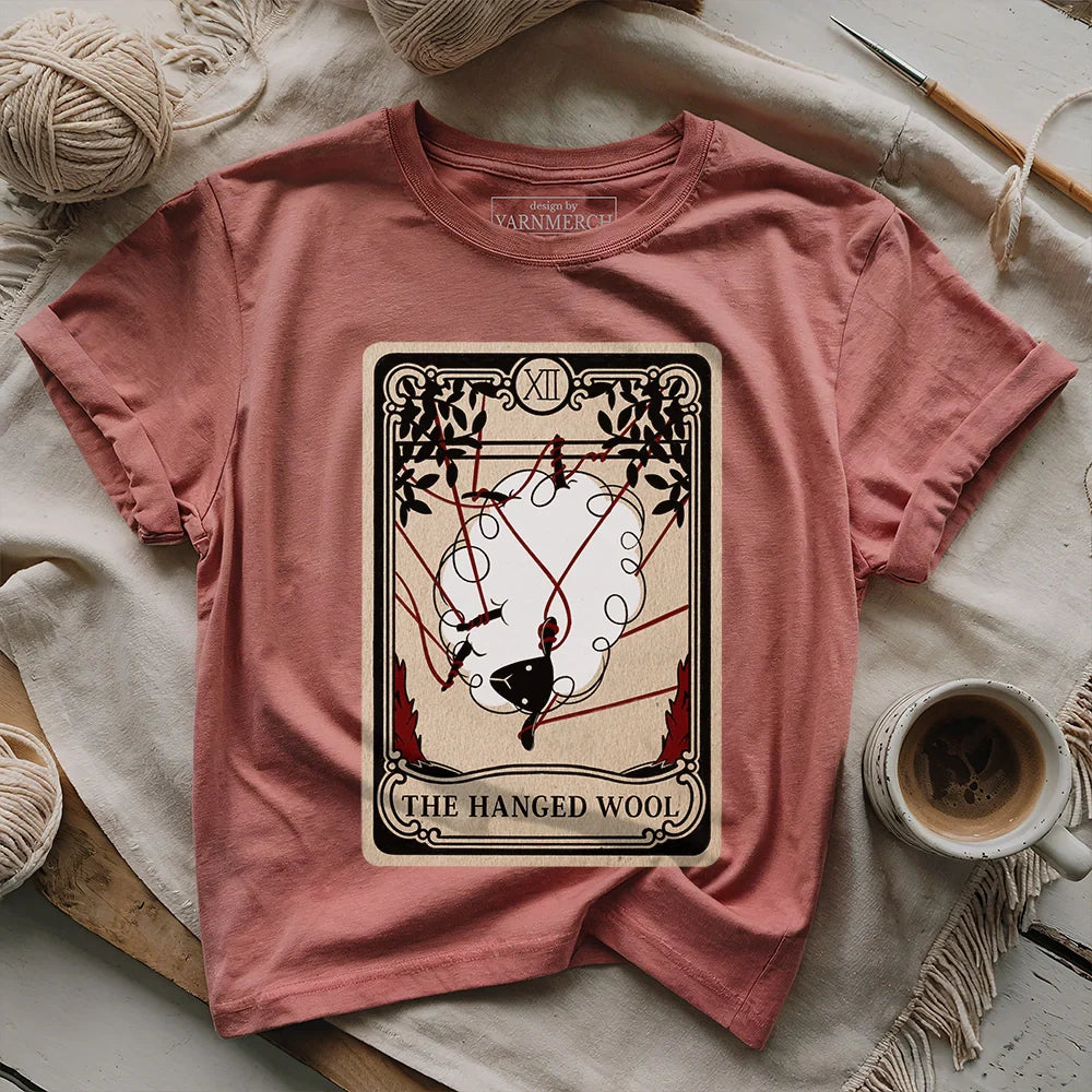 TheHangedWoolT shirt heathermauve