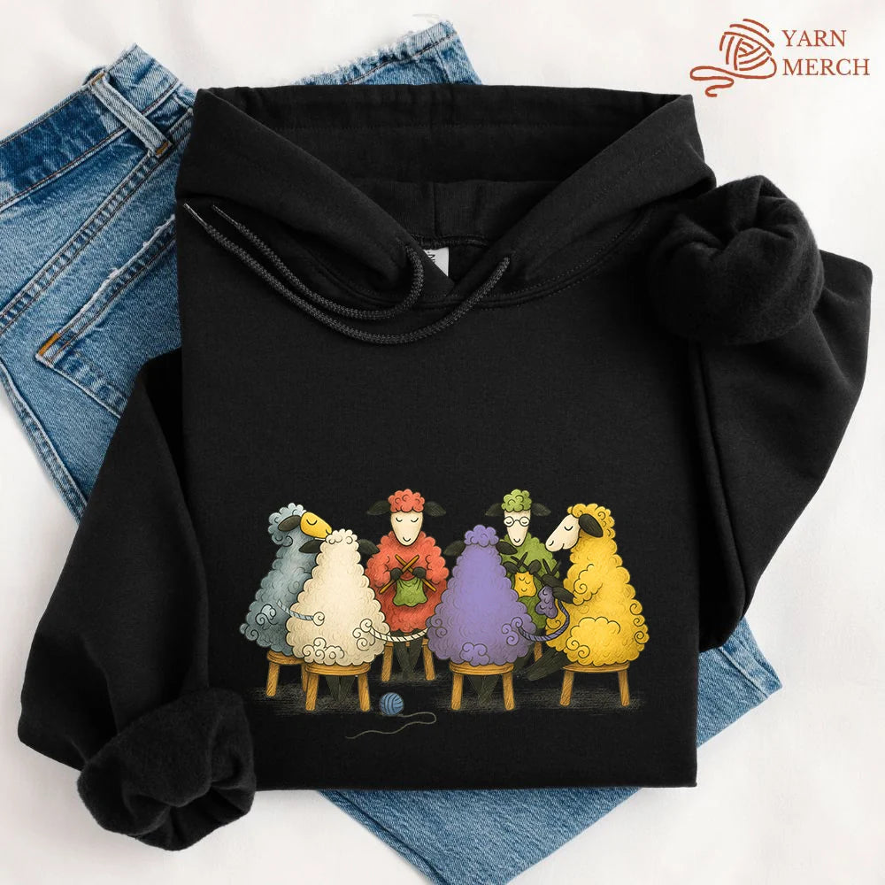 TheYarnCircleHoodie black