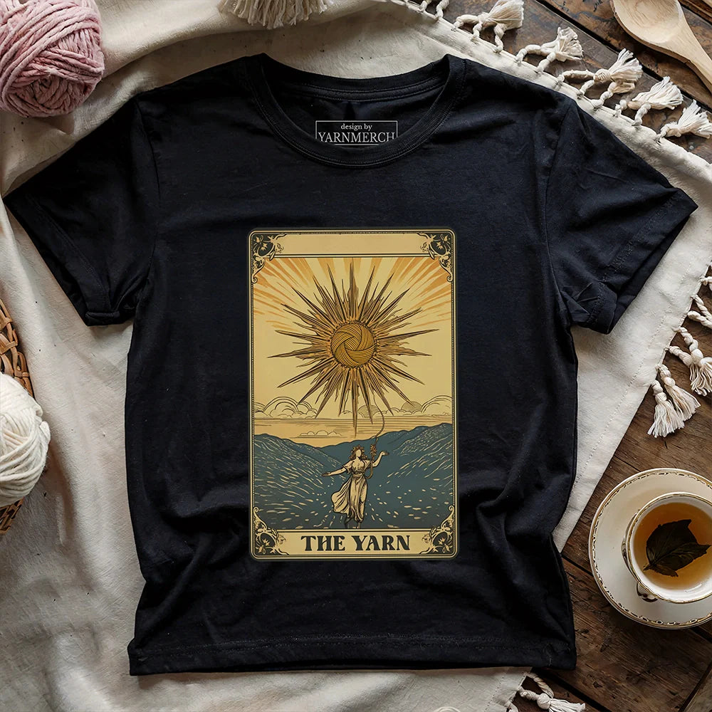 TheYarnT shirt black