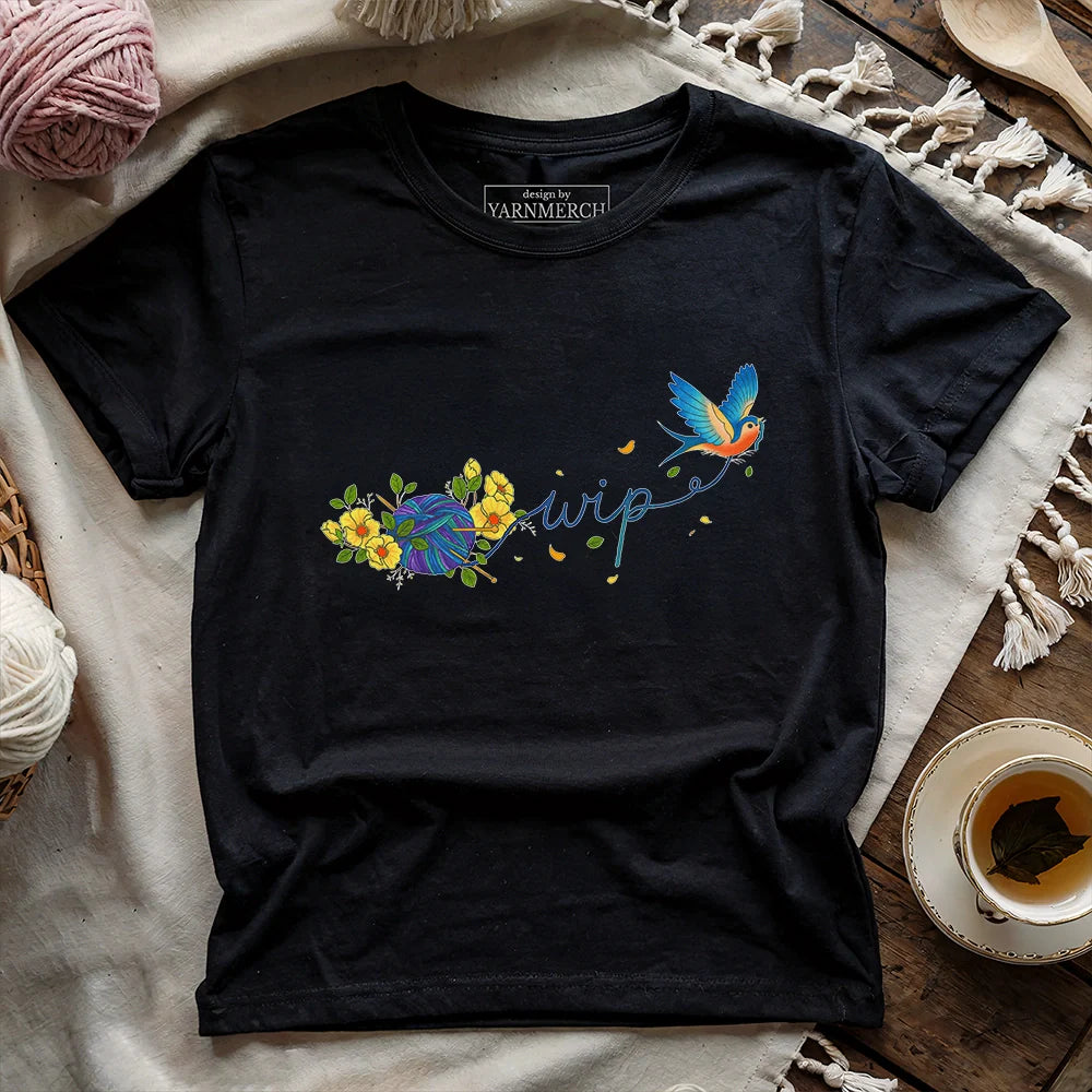 WIPWorkInProgressT shirt black