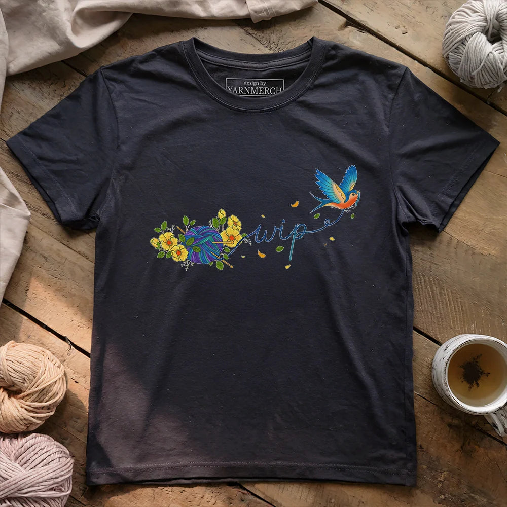 WIPWorkInProgressT shirt darkgreyheather