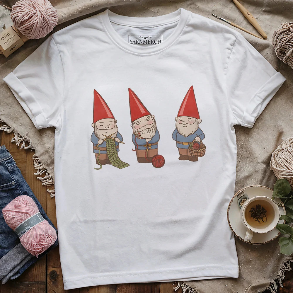 WoolyGnomeClubT shirt white