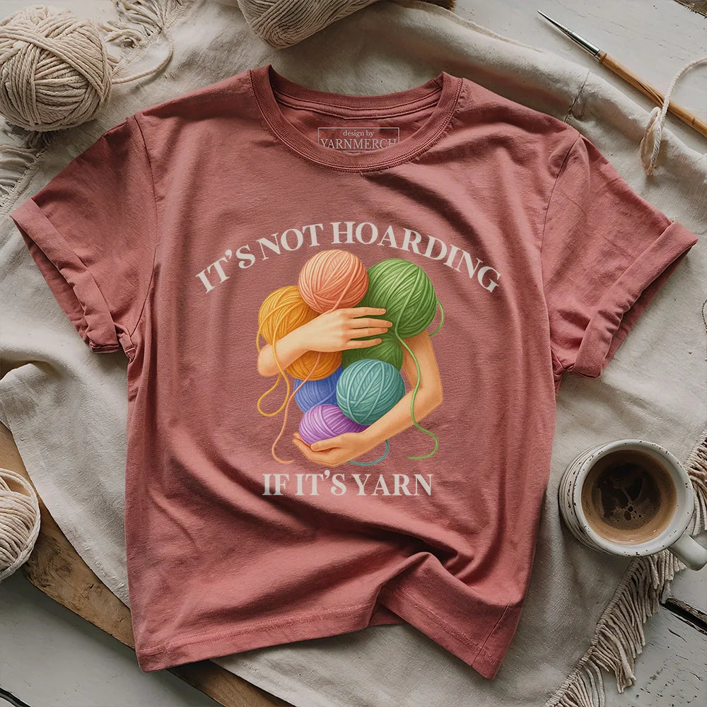 YarnCollectorT shirt heathermauve