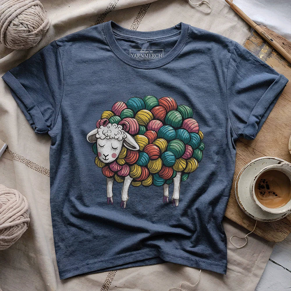 YarnLambT shirt heathernavy