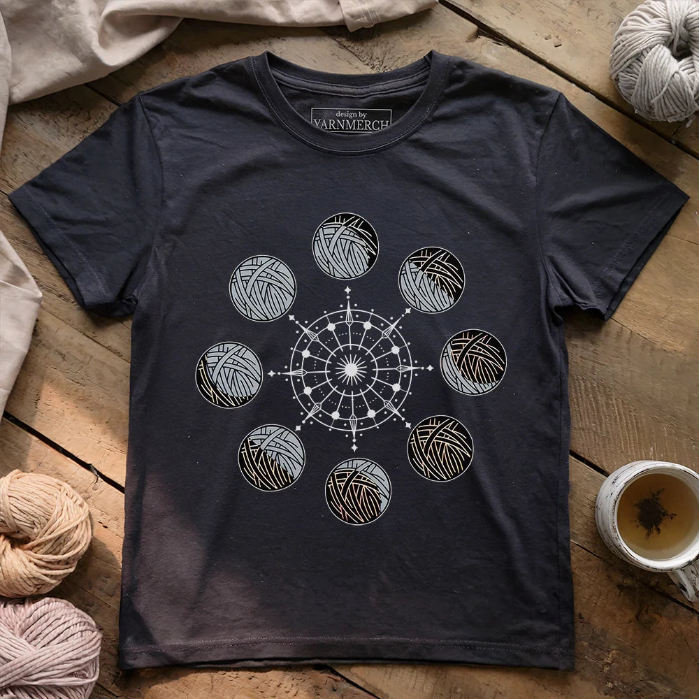 YarnPhasesT shirt darkgreyheather
