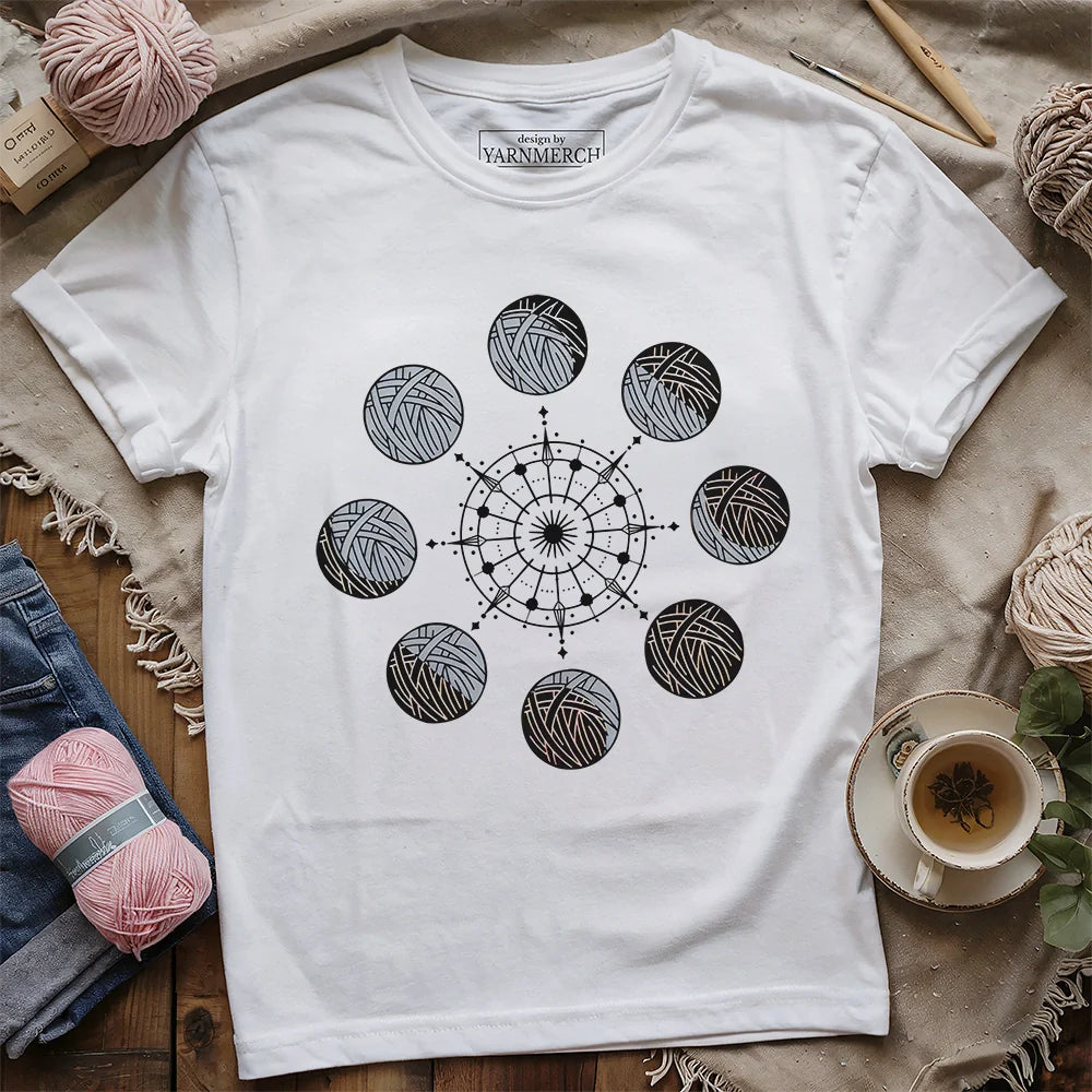 YarnPhasesT shirt white