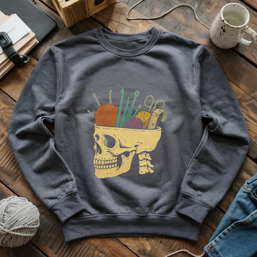 darkheather MurderYarnSweatshirt