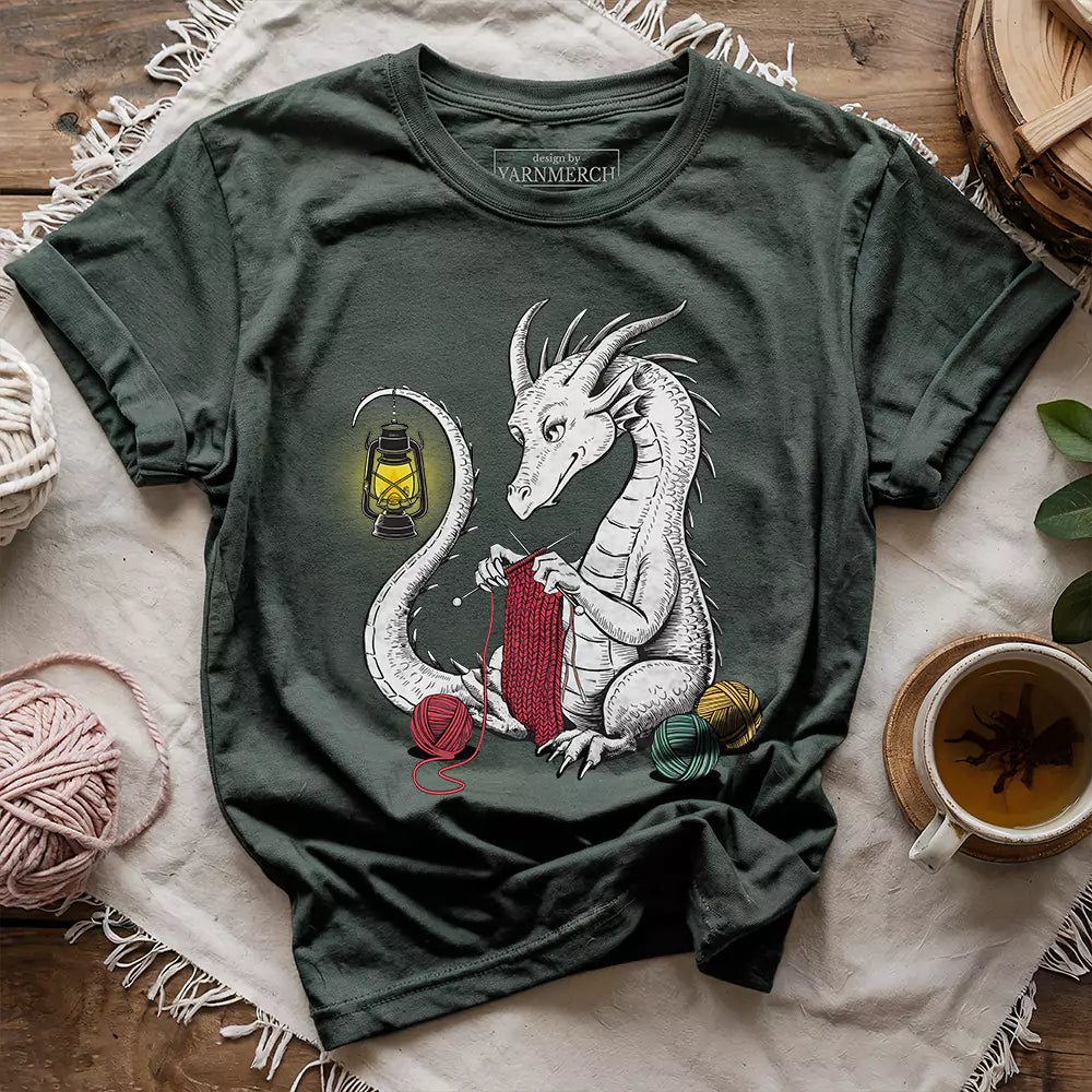 dragwool t shirt forest