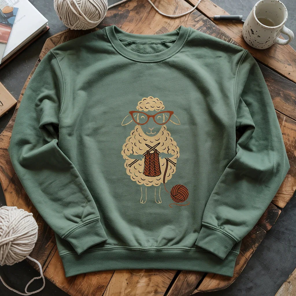 forest KnitHappensSweatshirt