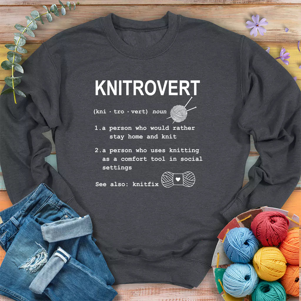 knitrovert dark heather_0e9da57c 7b1c 43ce afa1 915d31440eee