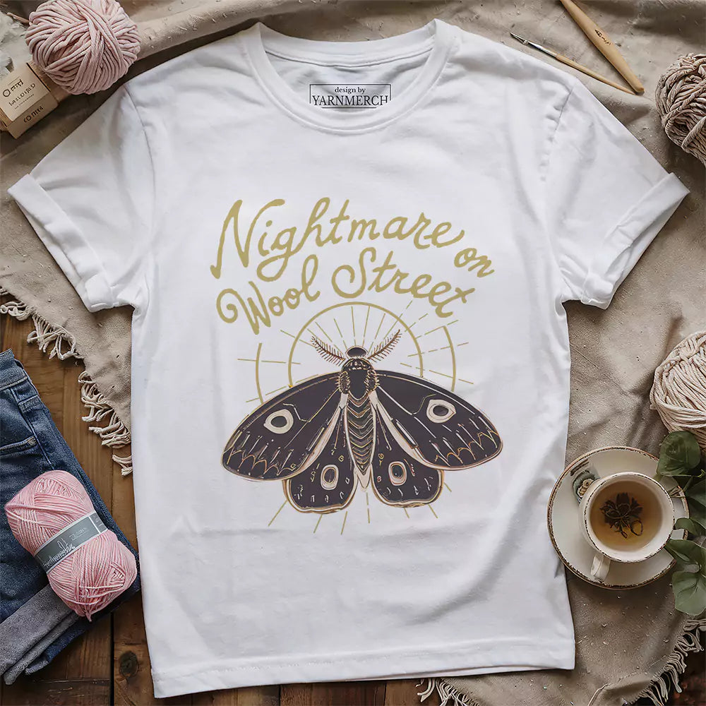 nightmare on wool street t shirt white