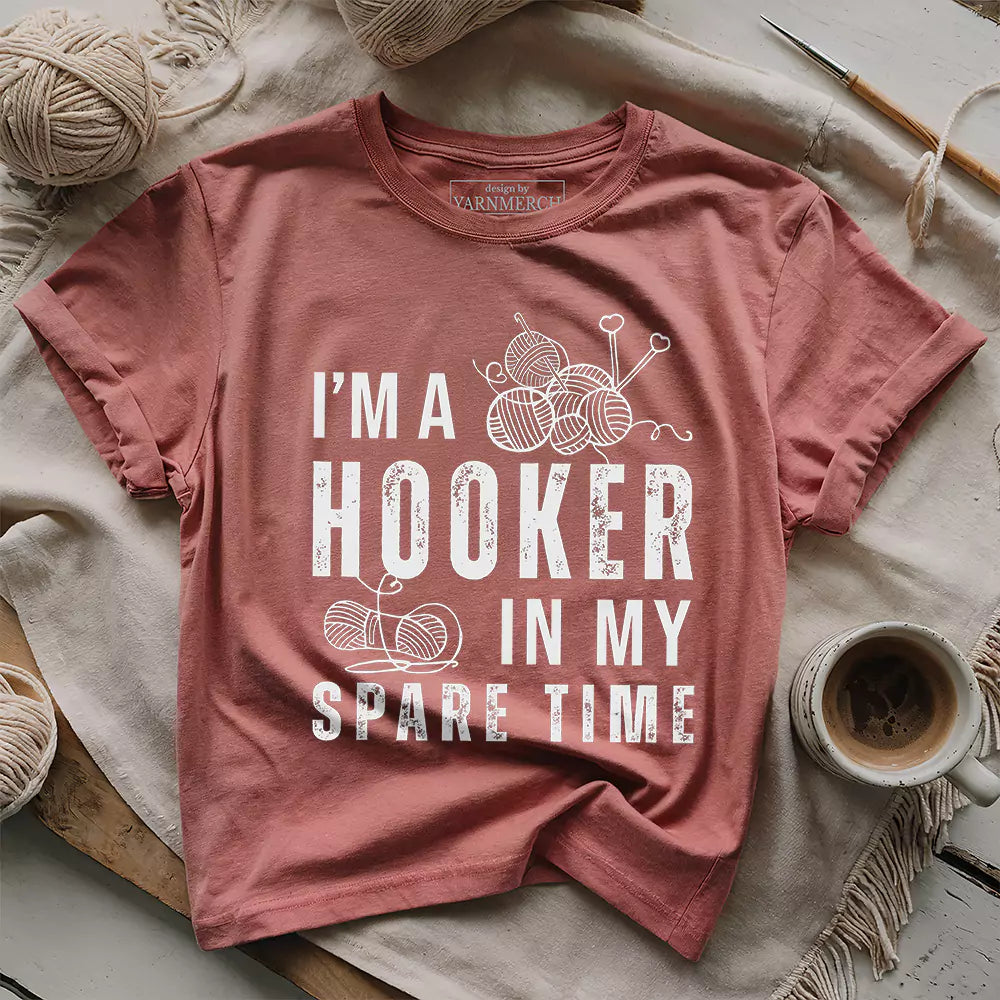 part time hooker t shirt heather mauve