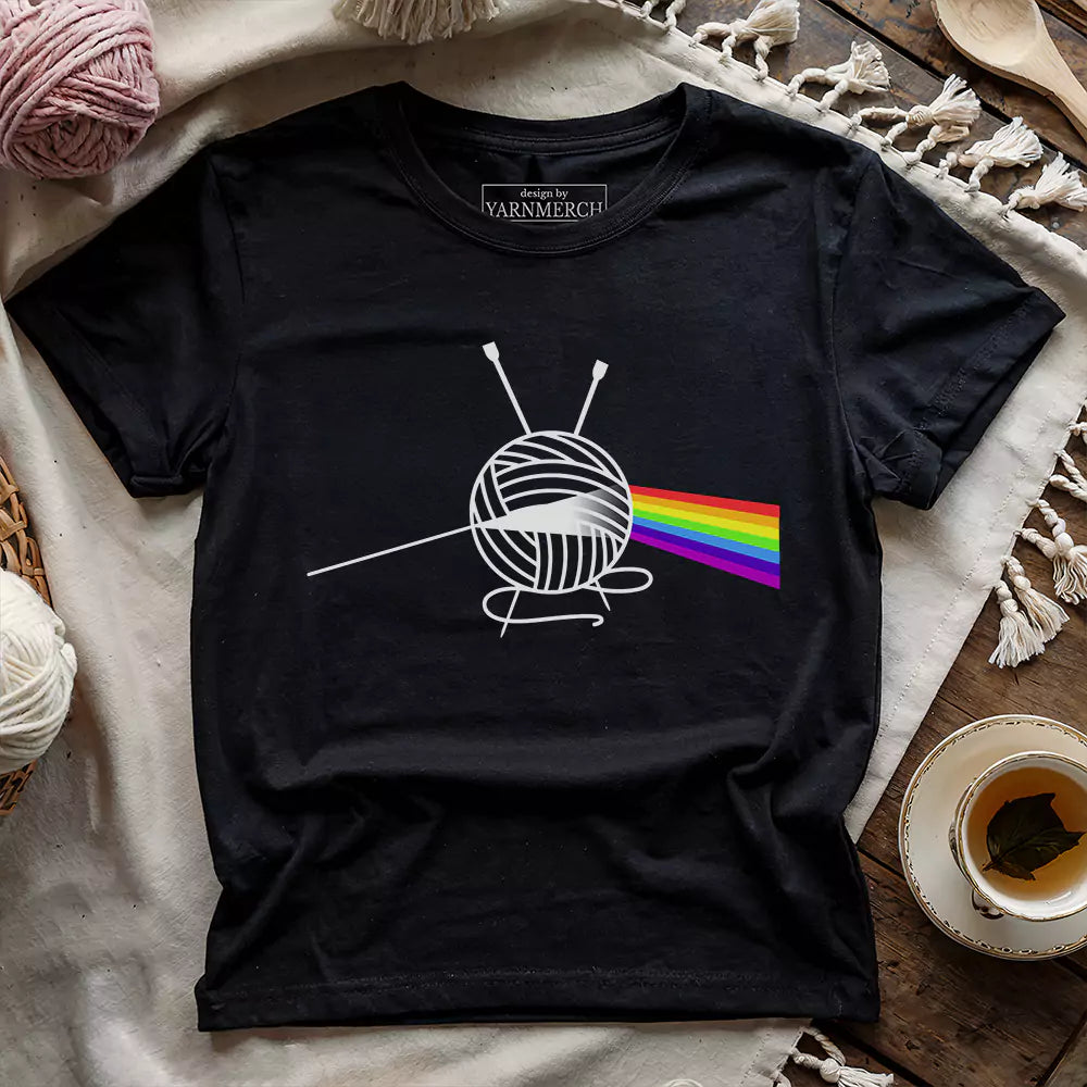 prism of yarn t shirt black