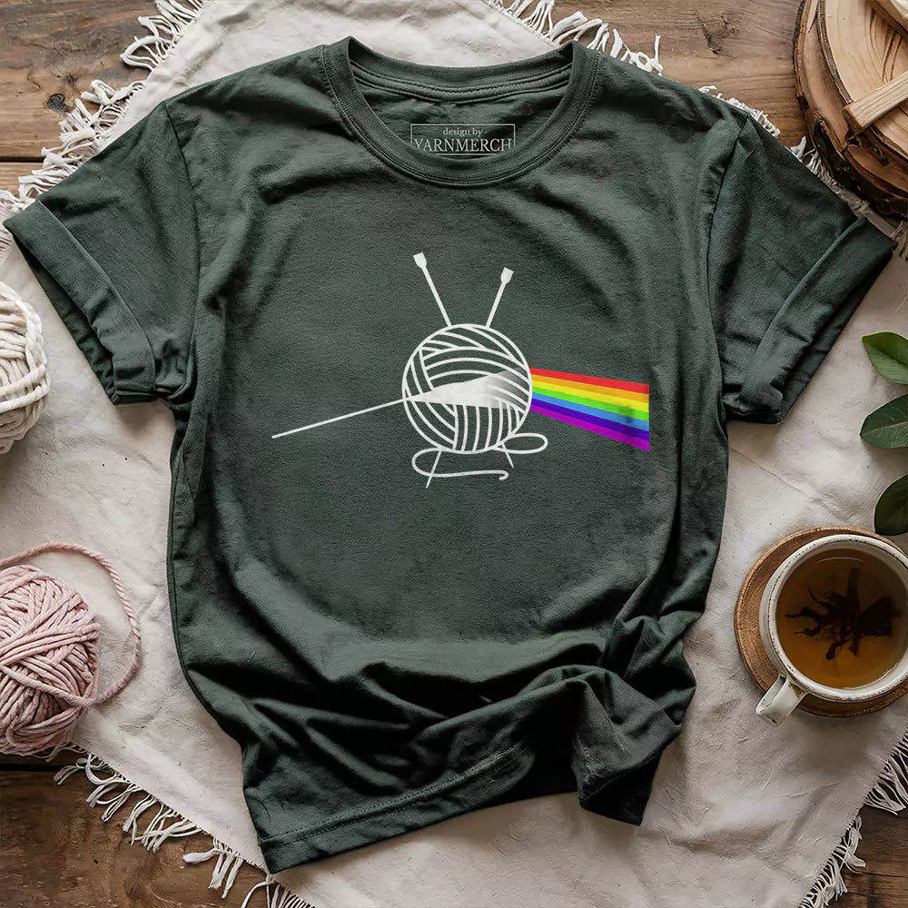 prism of yarn t shirt forest