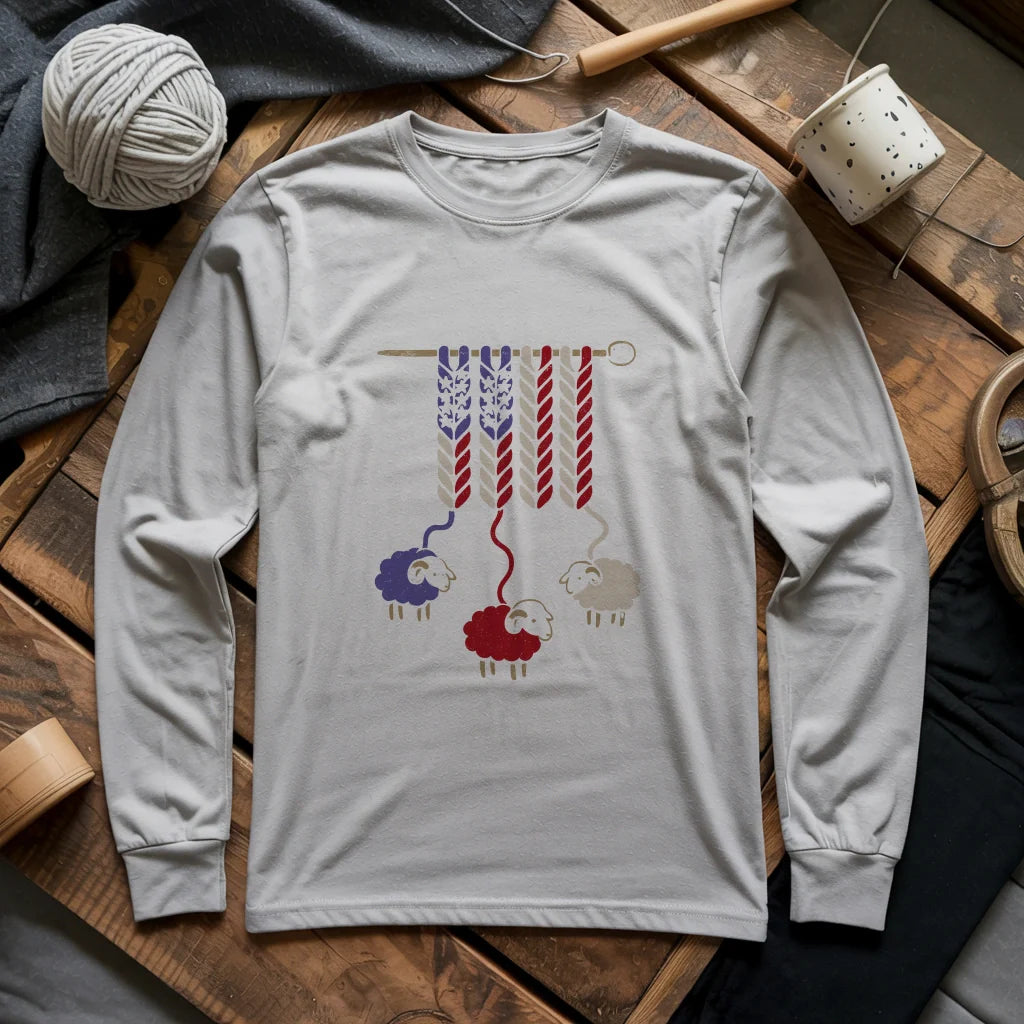 sportgrey AmericaWoolLongSleeveT shirt