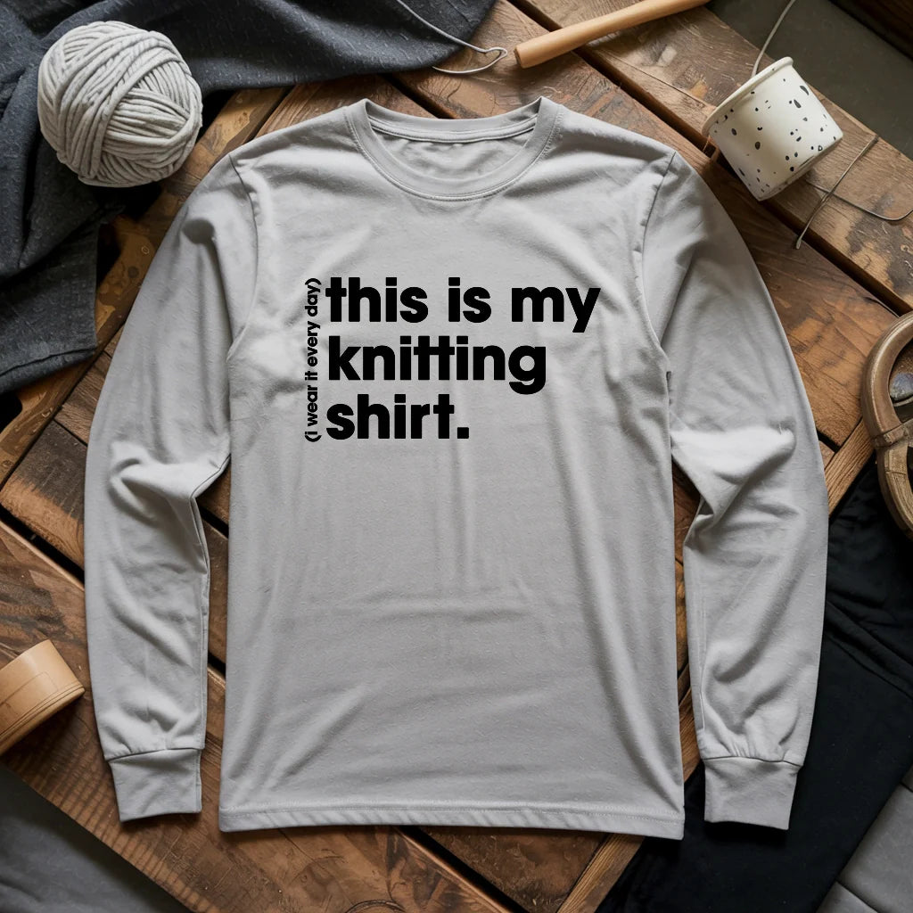 sportgrey EverydayKnittingLongSleeveT shirt