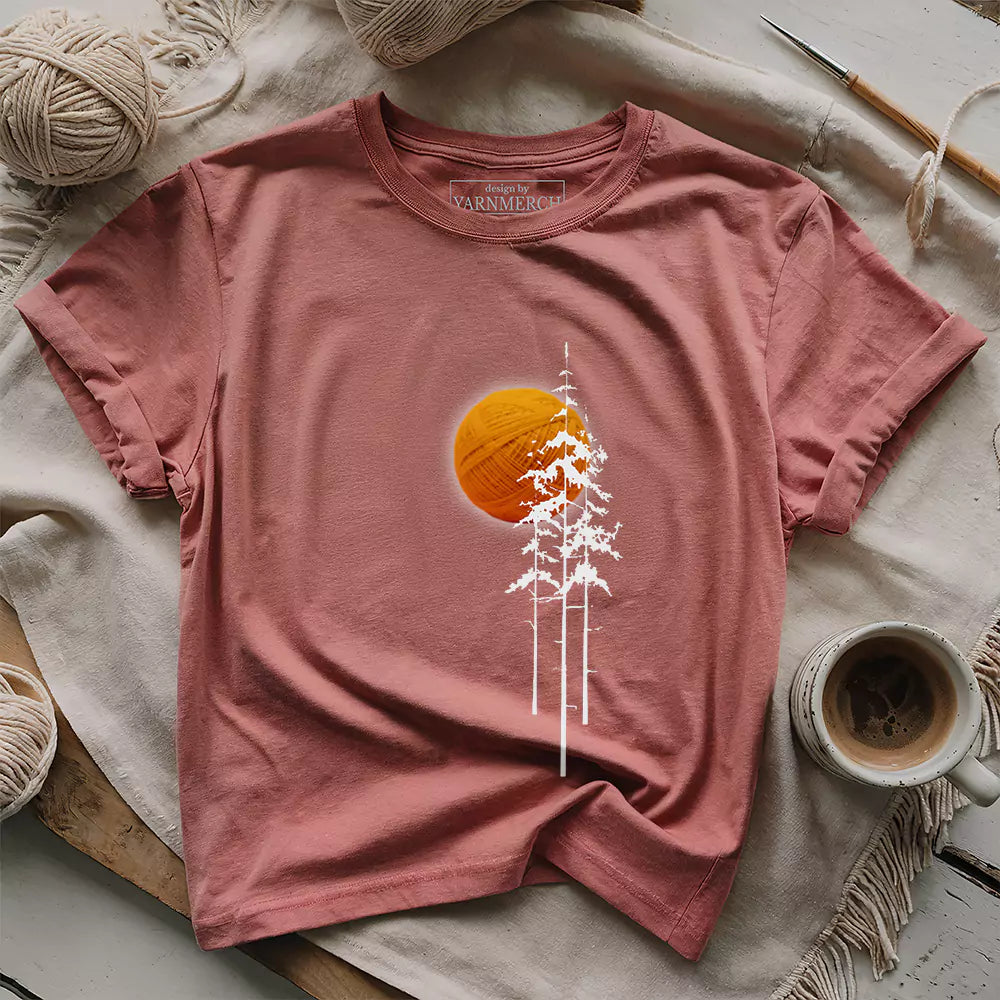 stitching twilight t shirt heather mauve