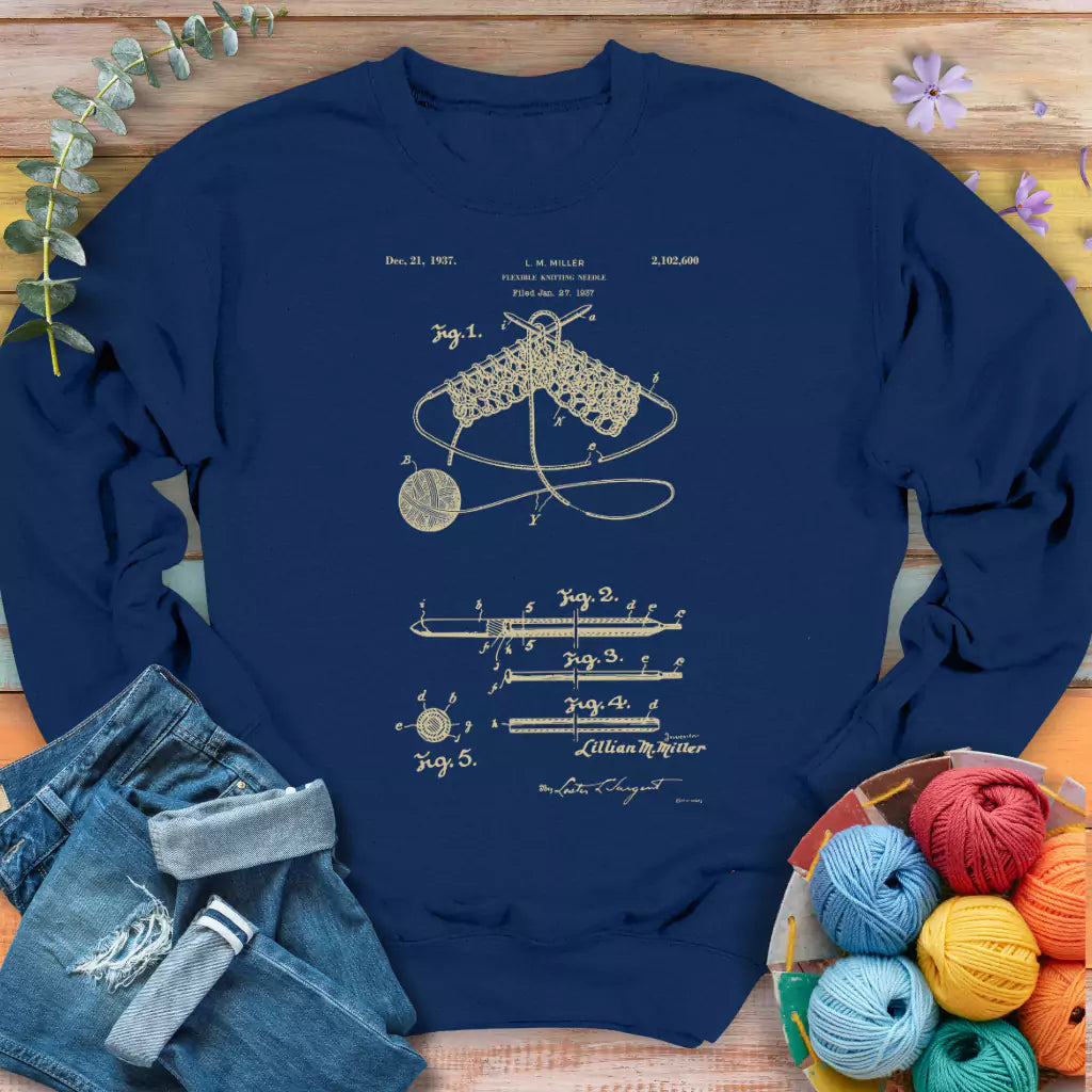 vintage knitting pattern sweatshirt navy_db5384aa f9b9 4a4e 9446 a3992e646f3e