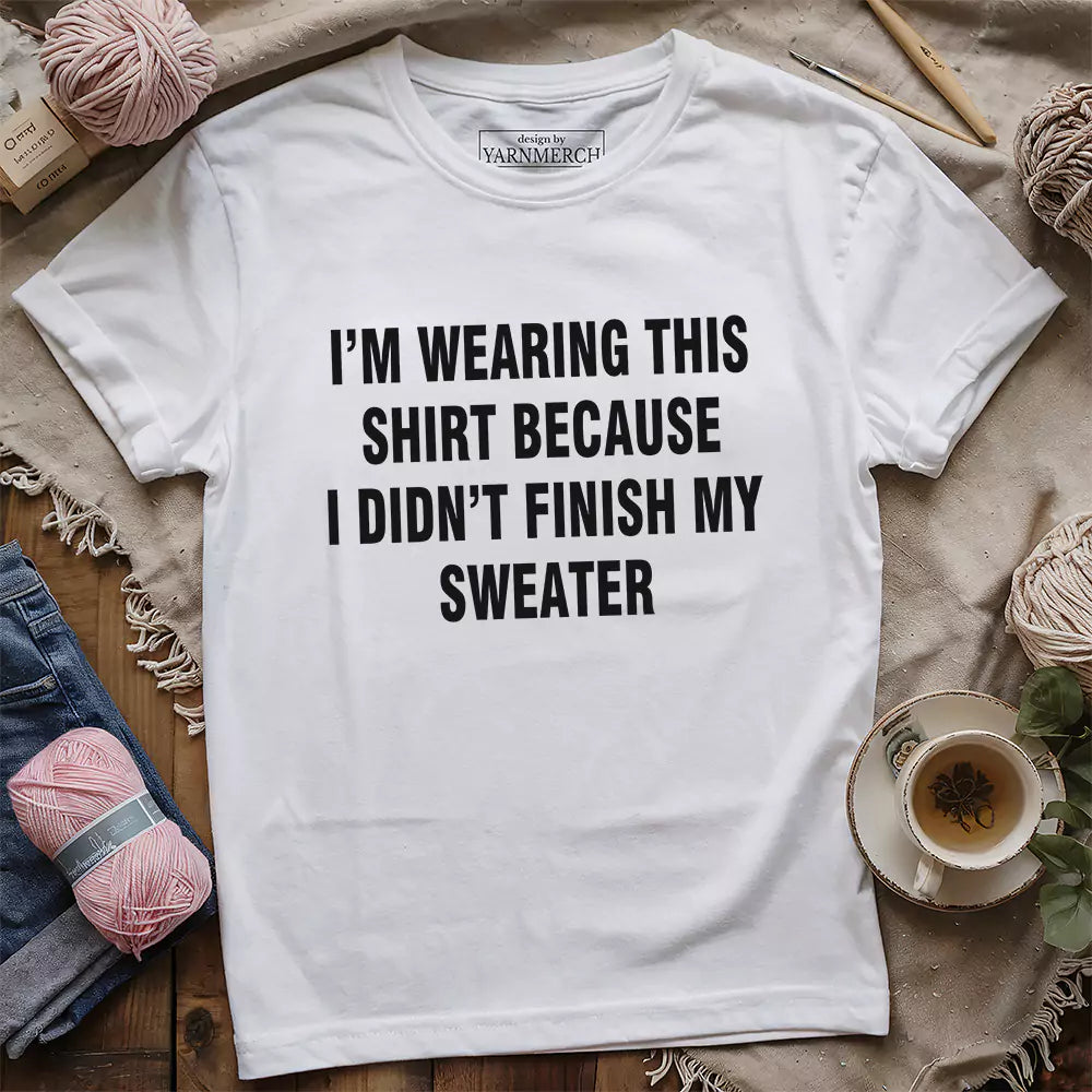 wearing this t shirt white