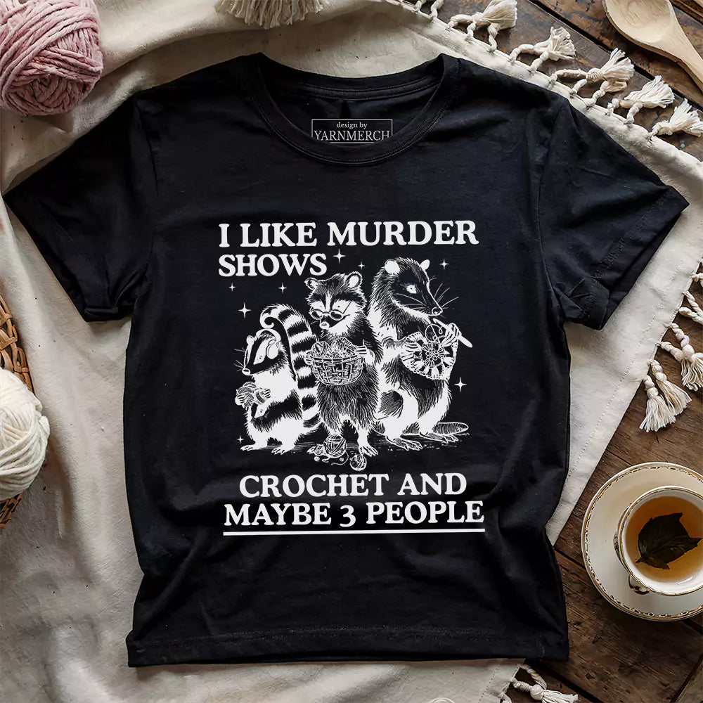 weird hobbies t shirt black