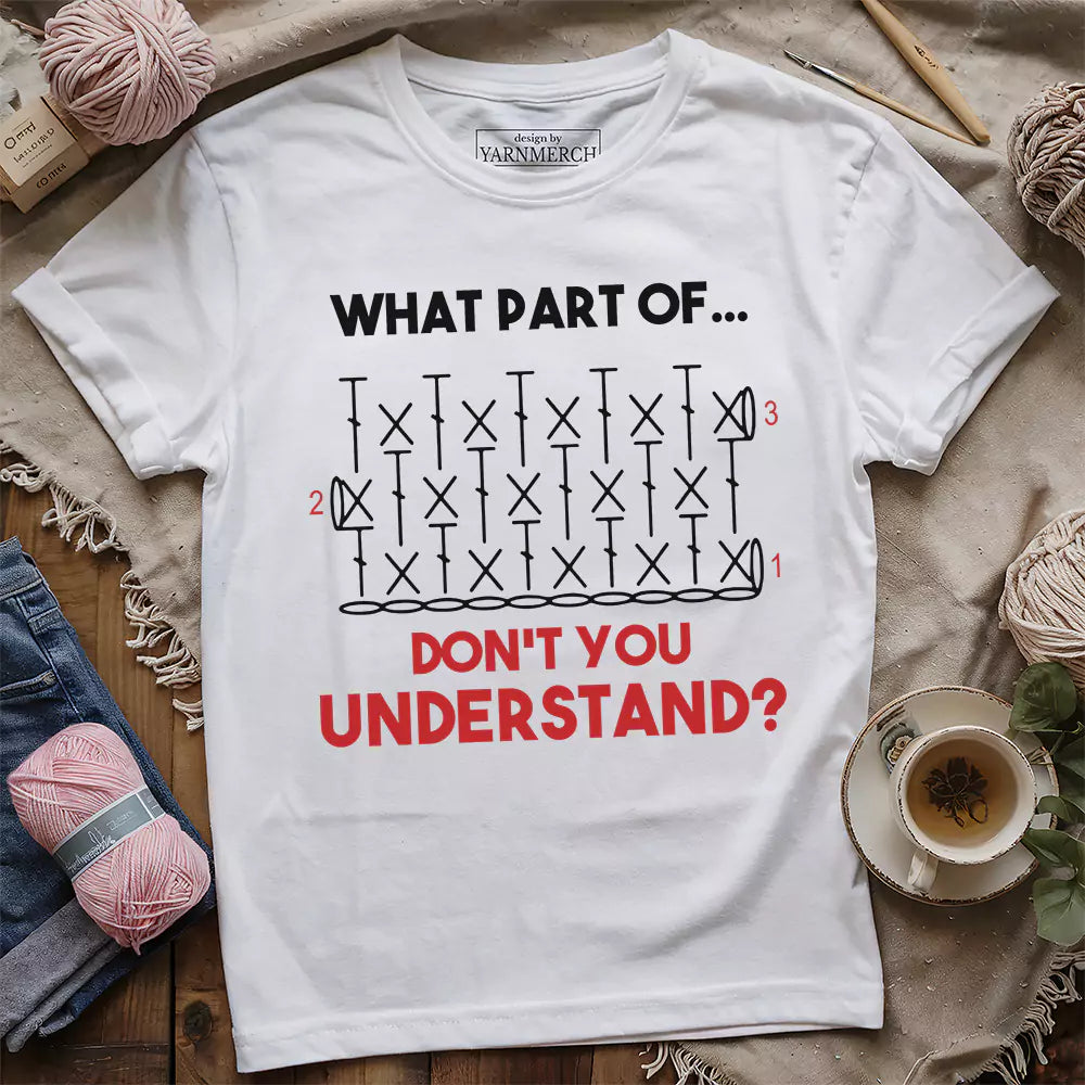 what part of t shirt white