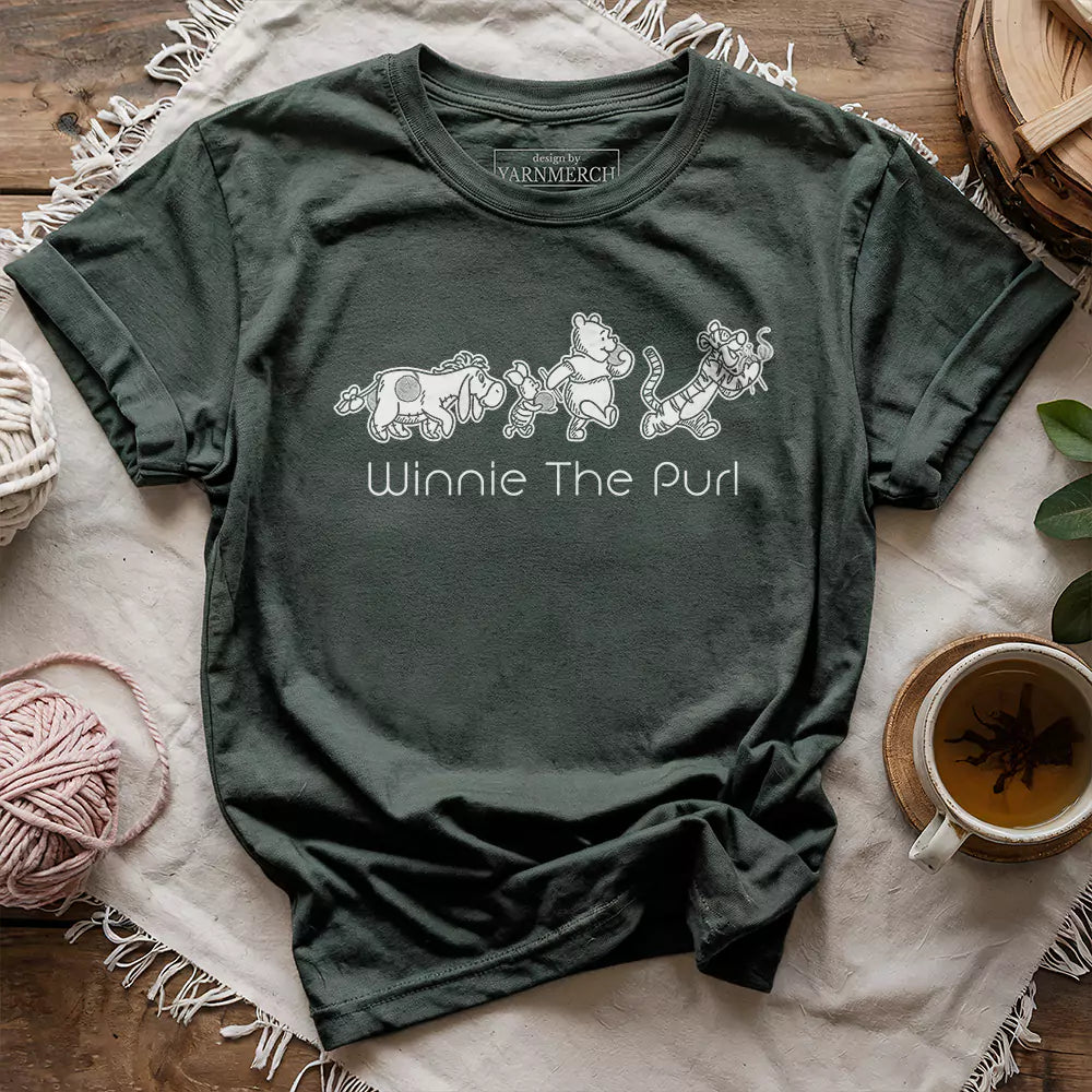 winnie the purl t shirt forest
