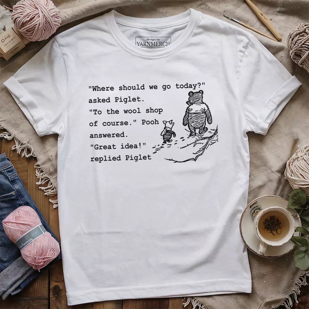 wool shop t shirt white