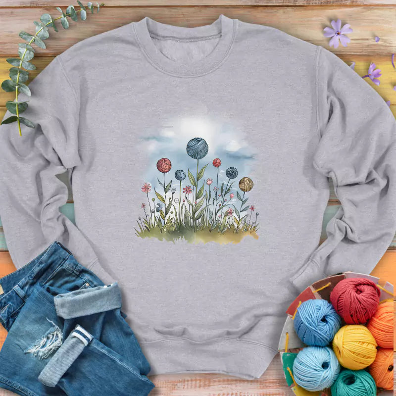 yarn field sweatshirt sport grey