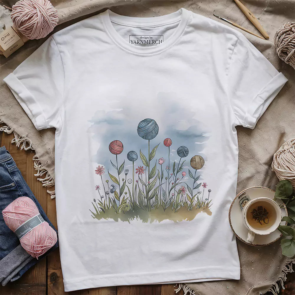 yarn field t shirt white
