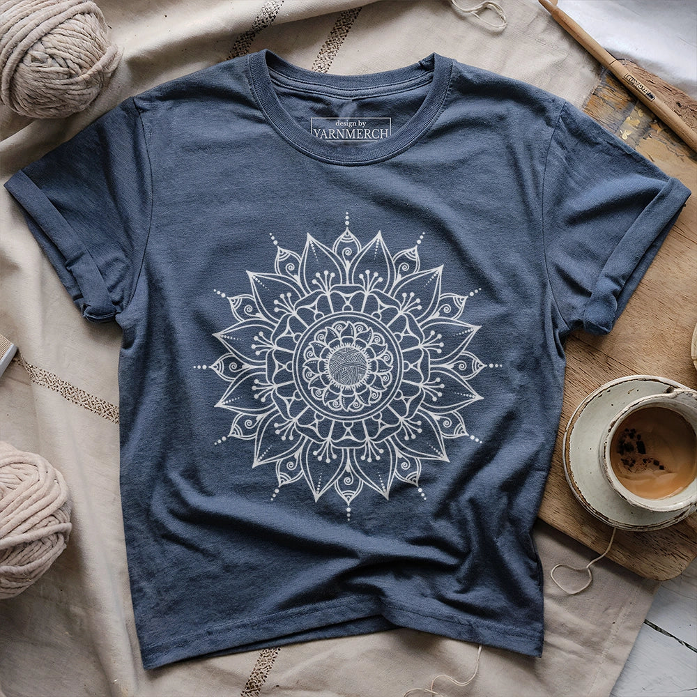 yarn mandala heather navy