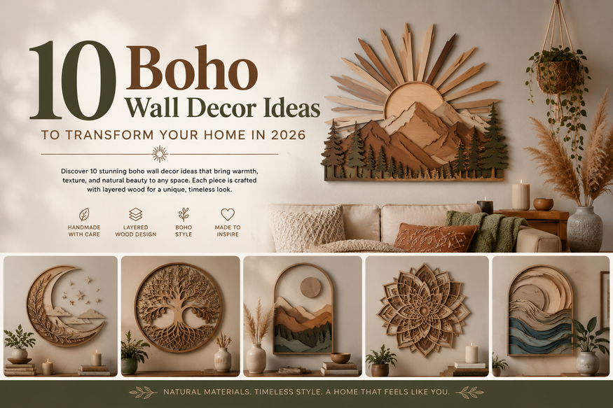 10 Boho Wall Decor Ideas to Transform Your Home in 2026