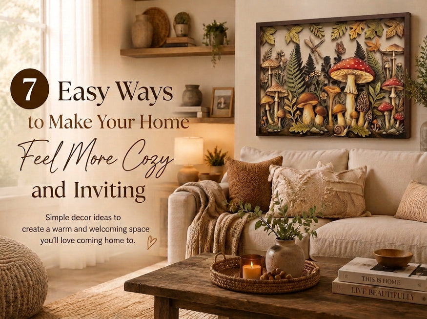 7 Easy Ways to Make Your Home Feel More Cozy and Inviting