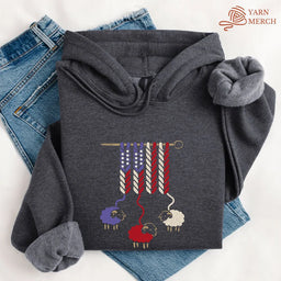 AmericaWoolHoodie darkheather