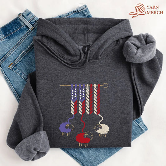 AmericaWoolHoodie darkheather