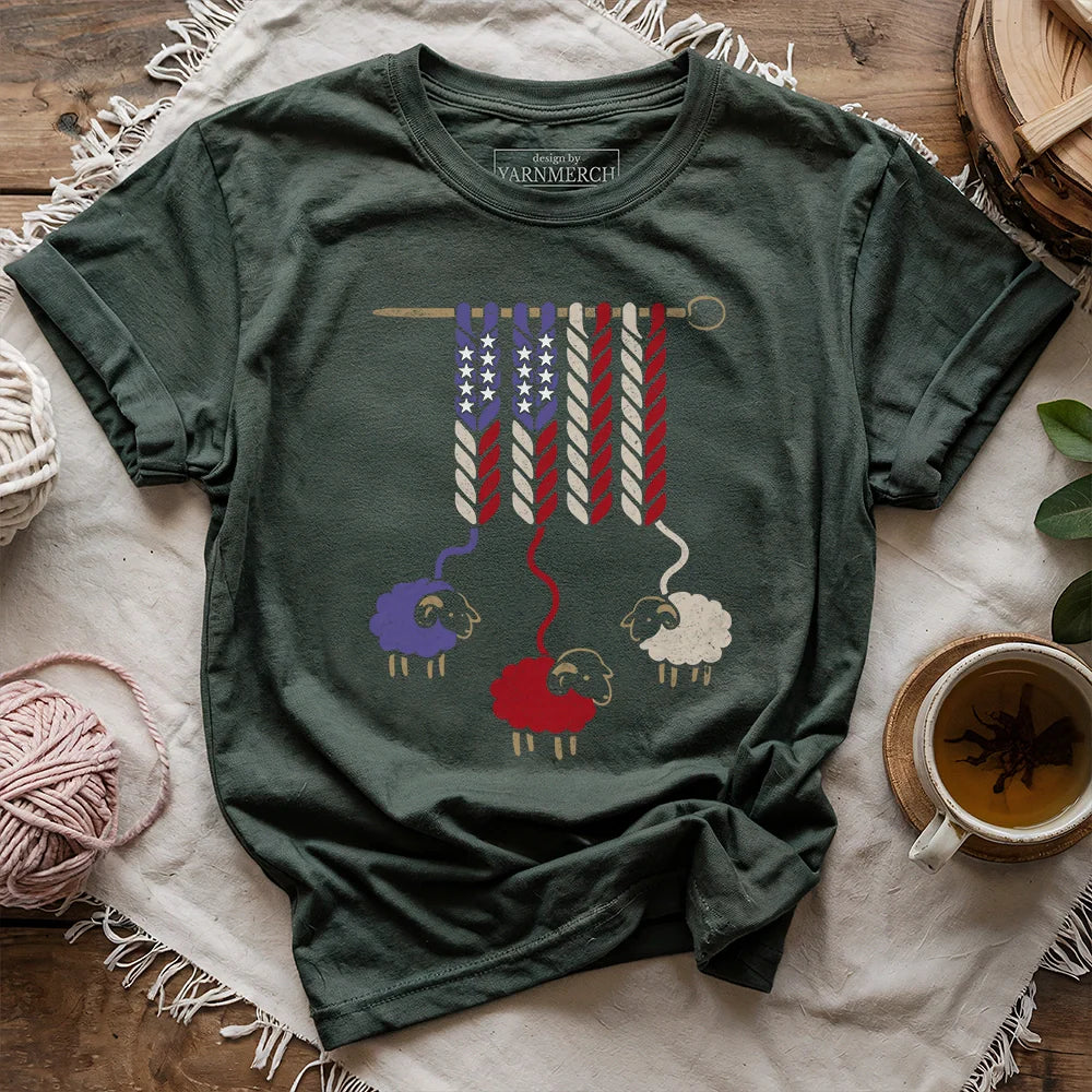 AmericaWoolT shirt forest