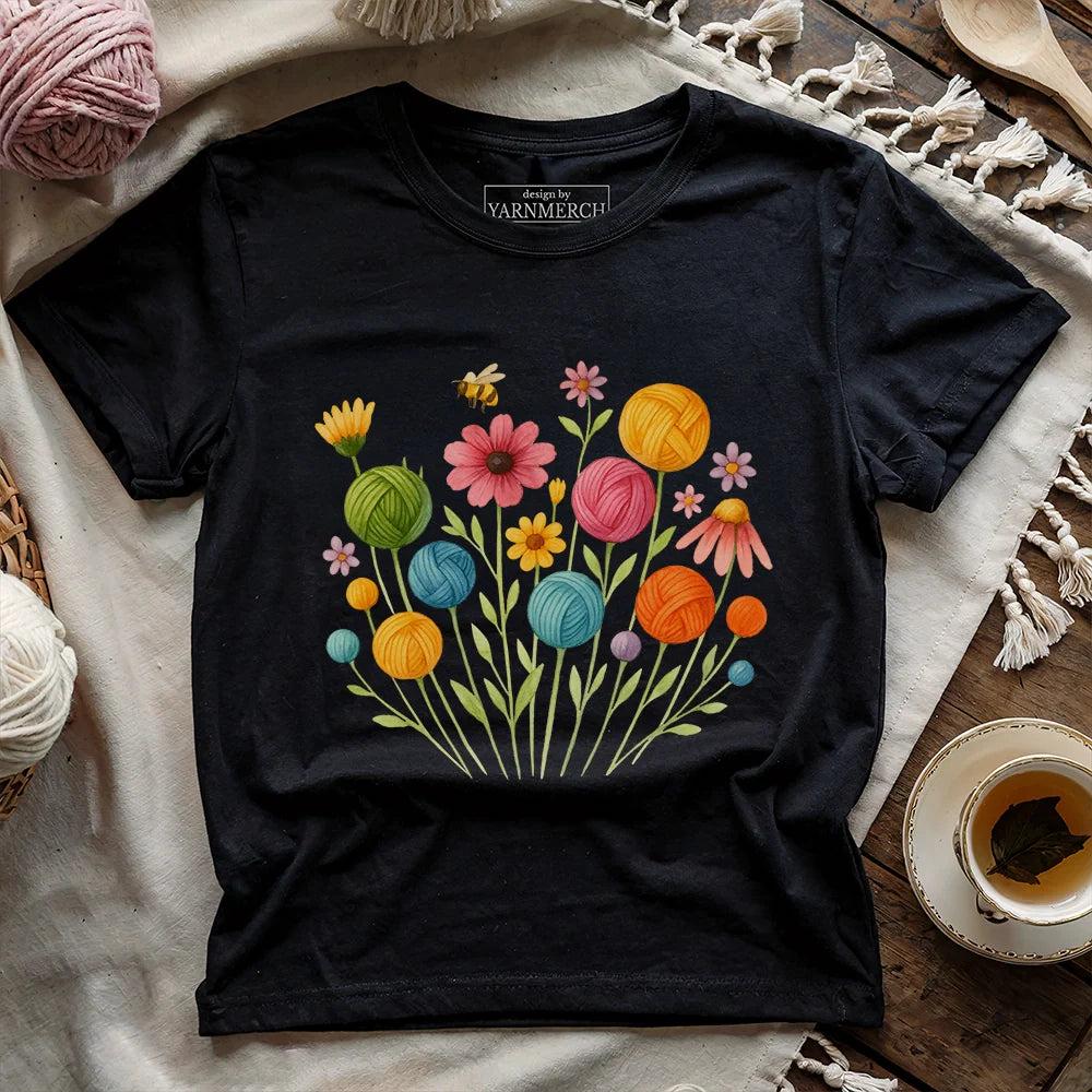 BloomBallsT shirt black